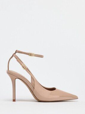 Zara Patent Slingback Heels - Size: 10 - NWT